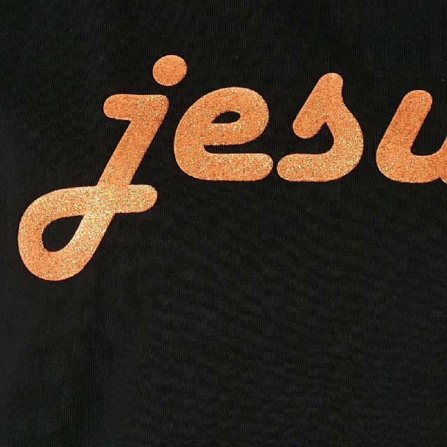 jouetie(ジュエティ)の jouetie JESUS ラメ TEE  レディースのトップス(Tシャツ(半袖/袖なし))の商品写真