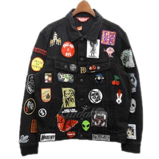 シュプリーム(Supreme)のSupreme - Patches Denim Trucker Jacket(Gジャン/デニムジャケット)