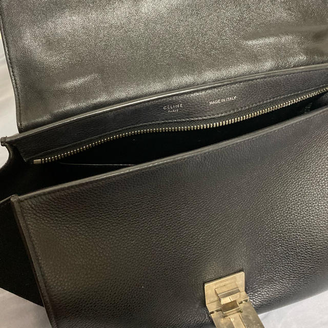 celine(セリーヌ)のセリーヌ  トラペーズ　黒 レディースのバッグ(ハンドバッグ)の商品写真