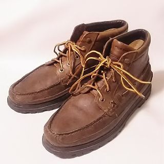 ラルフローレン(Ralph Lauren)の希少90sビンテージ!ラルフローレン高級牛革レザーラッセルブーツ入手困難!(ブーツ)