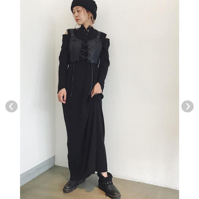 solov SLIT KNIT DRESSの通販 by なな's shop｜ラクマ