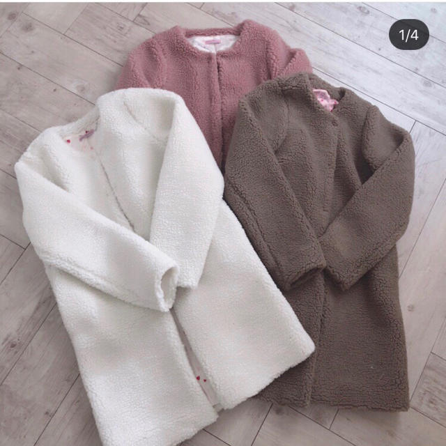新品もけもけコート*送料込の通販 by はせshop|ラクマ