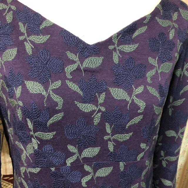シビラ 総刺繍のワンピース Lサイズ 高評価! 72.0%OFF www
