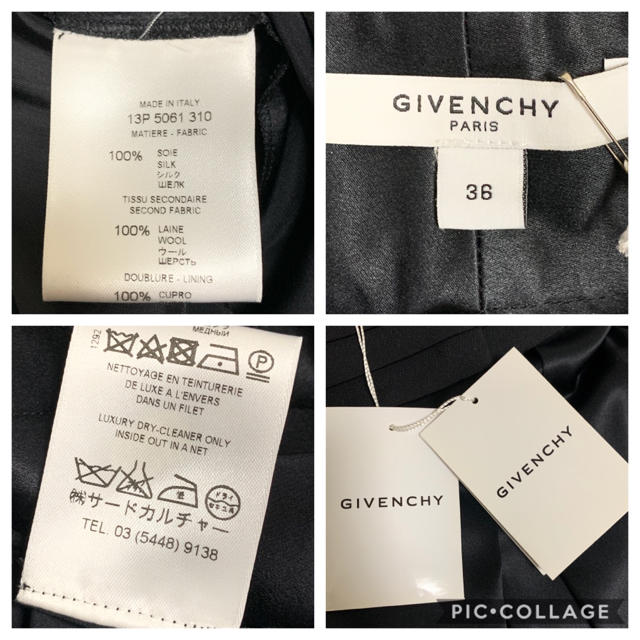 GIVENCHY - 新品タグ付き☆GIVENCHY ジバンシィ パンツ 36 定価18万