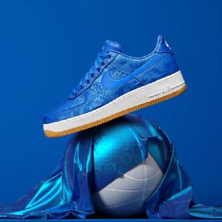 ナイキ(NIKE)の【27cm】Clot x NIKE AIR FORCE 1 Game Royal(スニーカー)