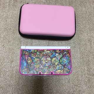 ニンテンドウ(任天堂)の3DS LL ホワイト✖️ピンク ゲームソフトセット(携帯用ゲーム機本体)