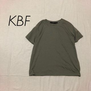 ケービーエフプラス(KBF+)のKBF+ ケービーエフ ベーシックTee(カットソー(半袖/袖なし))