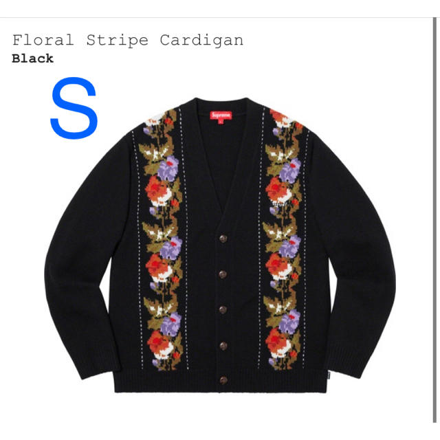 最安値！Floral Stripe Cardigan
