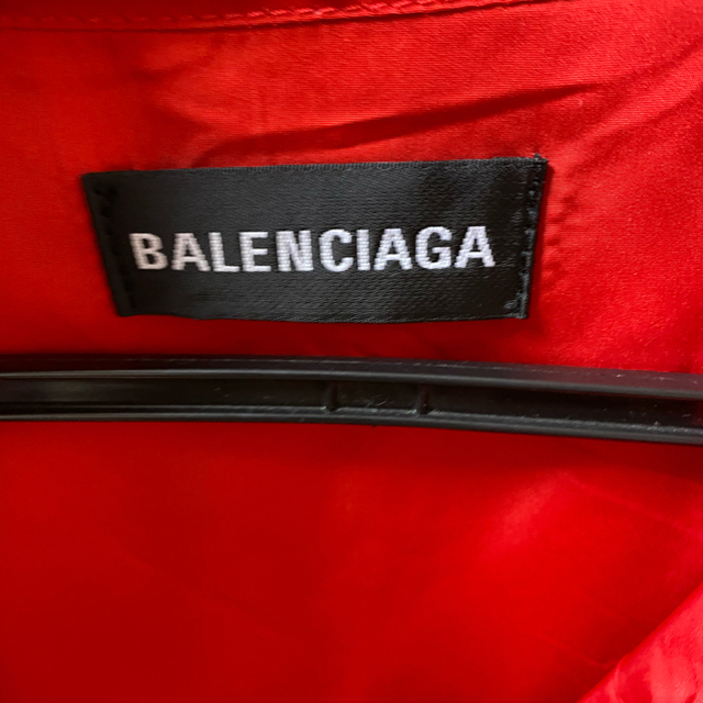 BALENCIAGA トラックジャケット　赤　Sサイズ