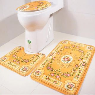 ローラアシュレイ(LAURA ASHLEY)の新品🔶 花柄 トイレマット バスマット セットお得な3点セット🔶(トイレマット)