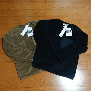 エンジニアードガーメンツ(Engineered Garments)の19AW 新品 UNIQLO ガーメンツ フリース 2枚セット M 黒 茶(その他)