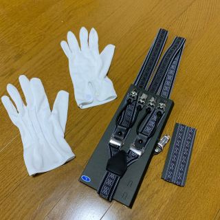 【まゆすけ様専用】タキシード用 手袋 サスペンダー セット(サスペンダー)