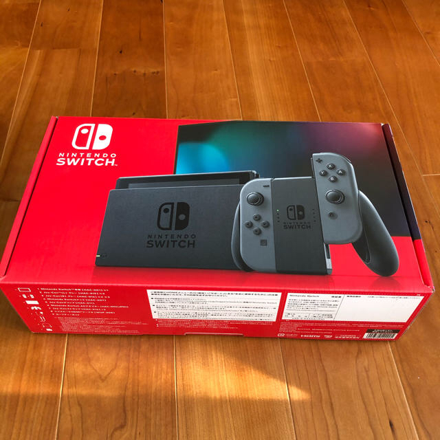 新型Nintendo Switch 本体Joy-Con(L)/(R) グレー