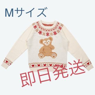 ダッフィー(ダッフィー)の即発送 ダッフィー セーターMサイズ ウィンターホリデー クリスマス 新品(ニット/セーター)