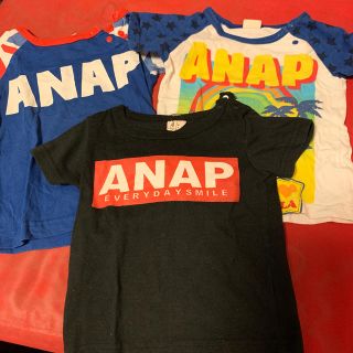 アナップキッズ(ANAP Kids)のANAP Tシャツ3枚セット(Ｔシャツ)