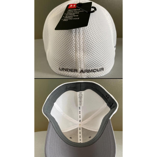 UNDER ARMOUR(アンダーアーマー)のアンダーアーマー キャップ 帽子 グレー CAP ゴルフ メンズの帽子(キャップ)の商品写真