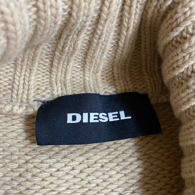 DIESEL(ディーゼル)のDIESEL ラムウールニットコート レディースのジャケット/アウター(ロングコート)の商品写真