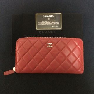 シャネル(CHANEL)のCHANEL シャネル　マトラッセ  長財布(財布)