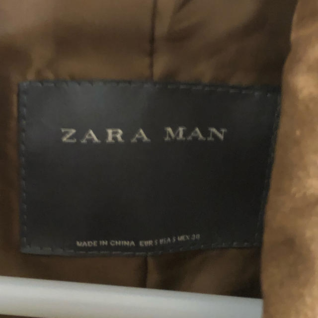 ZARA(ザラ)の最後の値下げZARA MAN スエードライダースジャケット メンズのジャケット/アウター(ライダースジャケット)の商品写真