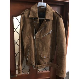 ザラ(ZARA)の最後の値下げZARA MAN スエードライダースジャケット(ライダースジャケット)