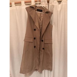 ザラ(ZARA)の【ZARA】ロングベスト(ロングコート)