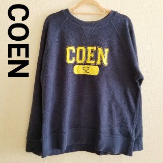 コーエン(coen)のcoen★ラグラントレーナー★ネイビー(トレーナー/スウェット)