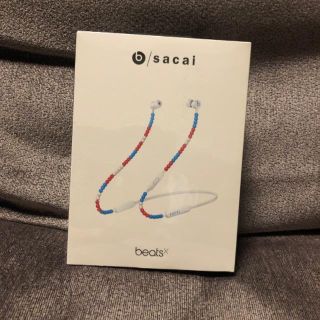 サカイ(sacai)の新品 Beats X sacai スペシャルエディション ワイヤレスイヤホン(ヘッドフォン/イヤフォン)