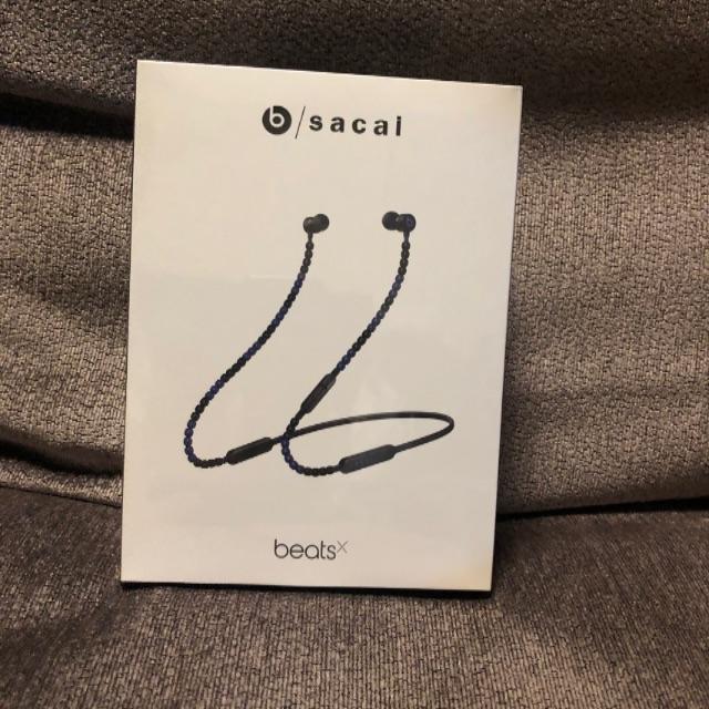 新品 Beats X sacai スペシャルエディション ワイヤレスイヤホン