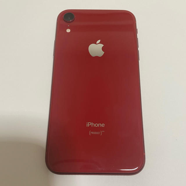 【送料込み】iPhoneXR 64GB レッド au 美品