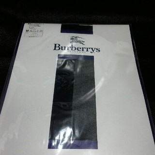 バーバリー(BURBERRY)のBurberrys of LONDON ストッキング　黒★未使用品(タイツ/ストッキング)