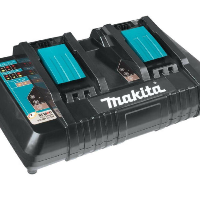 Makita - マキタ makita 2口急速充電器 DC18RD 9.6~18Vバッテリー対応の通販 by エシトン's shop｜マキタ