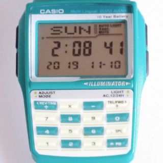 カシオ(CASIO)のCASIO　データバンク(腕時計(デジタル))