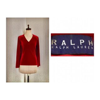 ラルフローレン(Ralph Lauren)のRalph Lauren Velvet Tops ラルフローレン ベルベット(ニット/セーター)