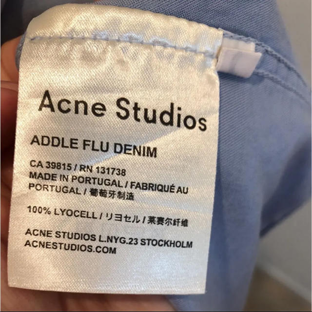 ACNE(アクネ)のアクネ ビックシルエットシャツ レディースのトップス(シャツ/ブラウス(長袖/七分))の商品写真