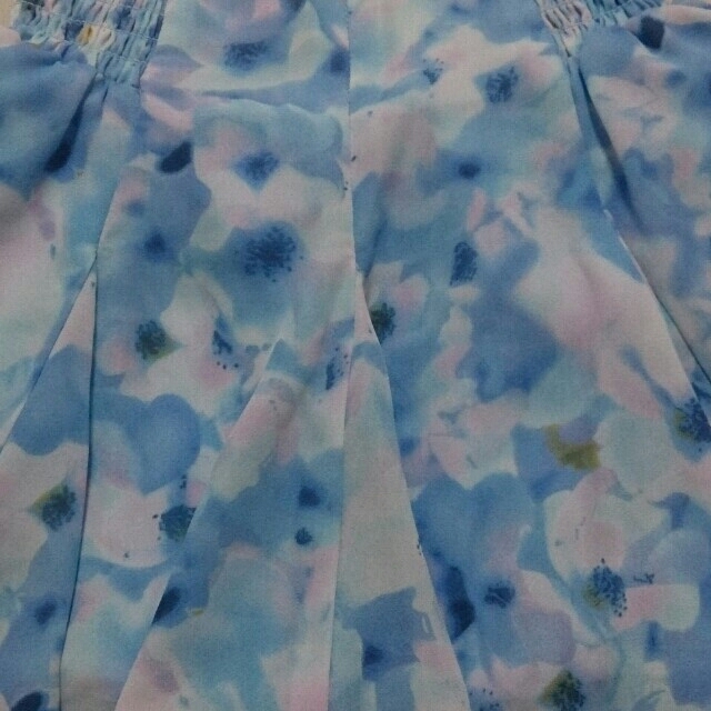 GU(ジーユー)のGU シフォンスカート キッズ/ベビー/マタニティのキッズ服女の子用(90cm~)(スカート)の商品写真