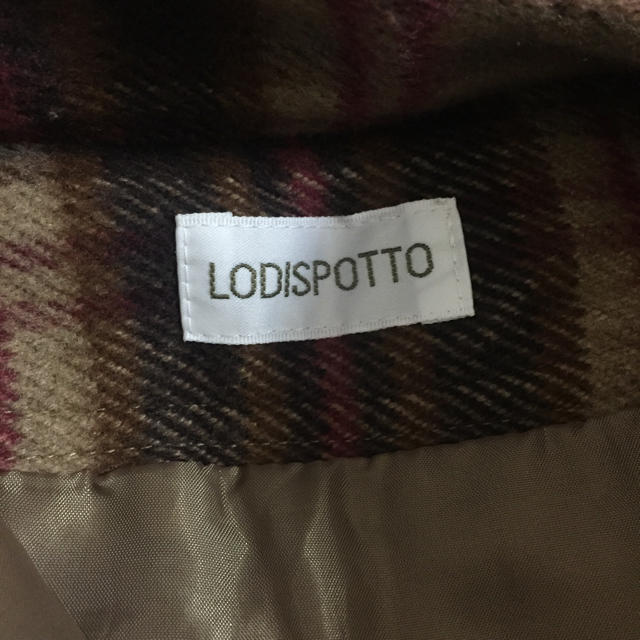 LODISPOTTO(ロディスポット)の＊lodispotto チェック台形スカート＊ レディースのスカート(ミニスカート)の商品写真