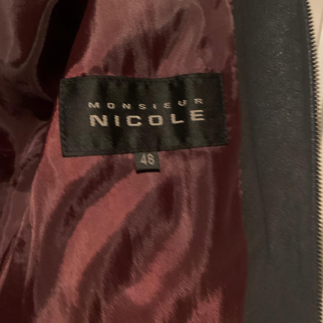 NICOLE(ニコル)のNICOLE レザージャケット メンズのジャケット/アウター(レザージャケット)の商品写真