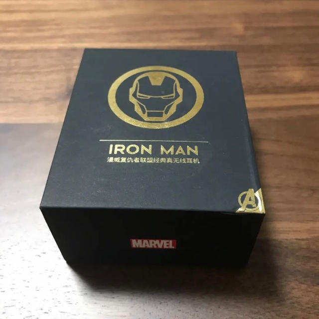 MARVEL(マーベル)のMARVEL(マーベル) ワイヤレスイヤホン アイアンマン Bluetooth エンタメ/ホビーのフィギュア(アメコミ)の商品写真