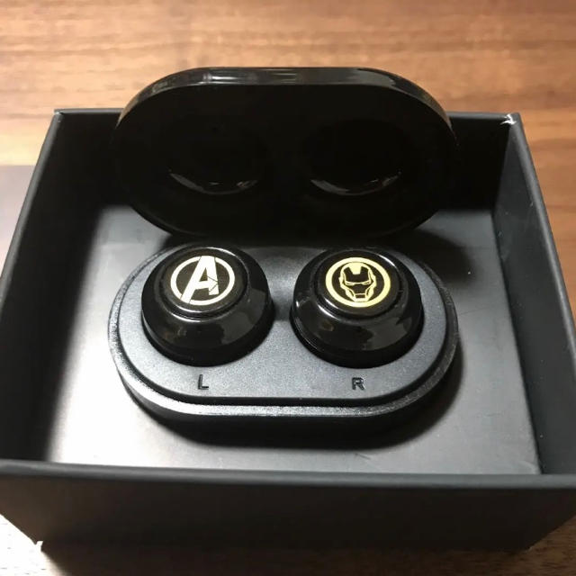 MARVEL(マーベル)のMARVEL(マーベル) ワイヤレスイヤホン アイアンマン Bluetooth エンタメ/ホビーのフィギュア(アメコミ)の商品写真