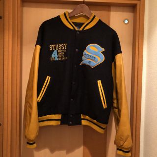 ステューシー(STUSSY)のstussy スタジャン　USA製　90年代　ヴィンテージ (スタジャン)