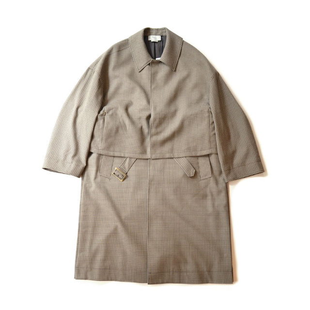 UNUSED(アンユーズド)のyoke 3way ball collar share coat  メンズのジャケット/アウター(ステンカラーコート)の商品写真