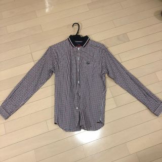 フレッドペリー(FRED PERRY)の【ITO様専用】フレッドペリー　襟付きシャツ　チェック　サイズM (シャツ)