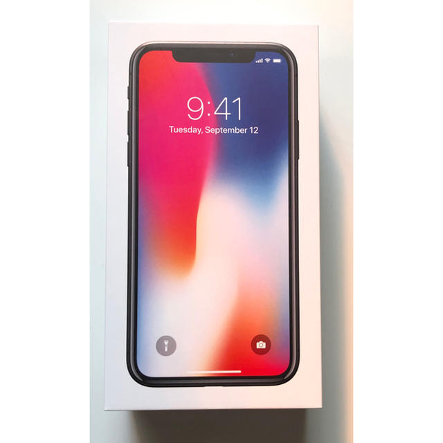 iphone x 256gb SIMフリー - スマートフォン本体