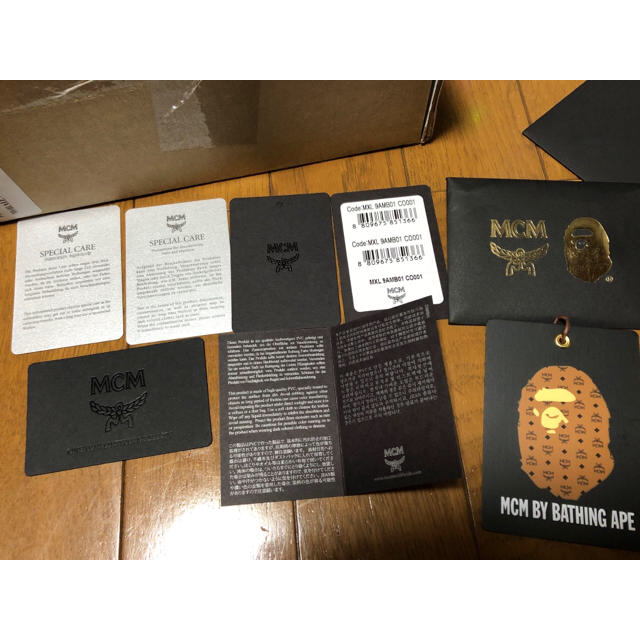 BAPE MCM 長財布 - 長財布