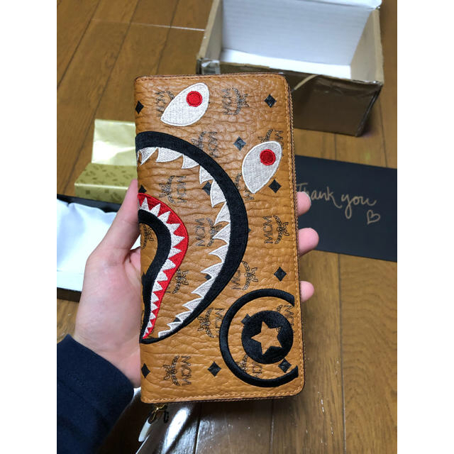 BAPE MCM 長財布 - 長財布