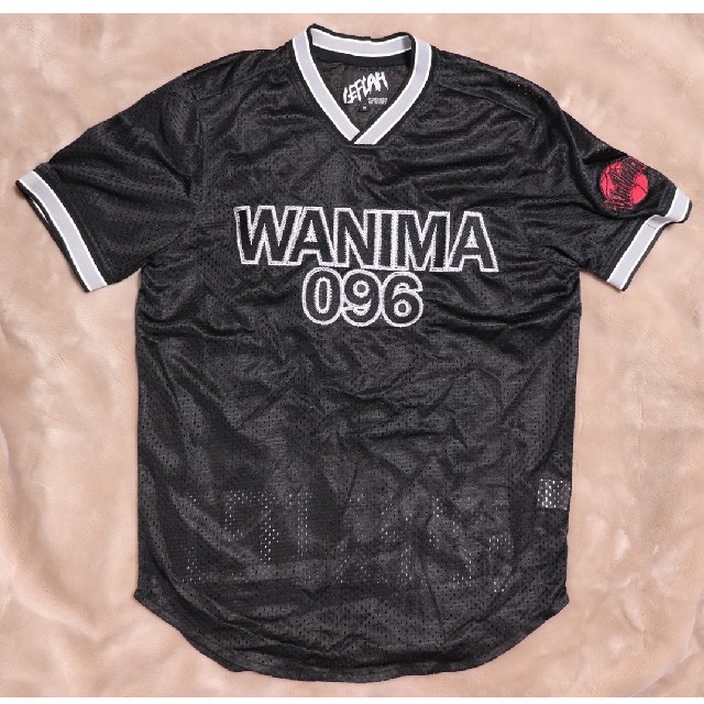 WANIMA(ワニマ)のWANIMA LEFLAH メッシュ ゲーム Tシャツ  Mサイズ メンズのトップス(Tシャツ/カットソー(半袖/袖なし))の商品写真