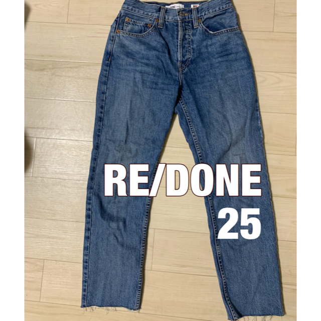 RE/DONE ORIGINALS ストレートデニム 25 リダン levis