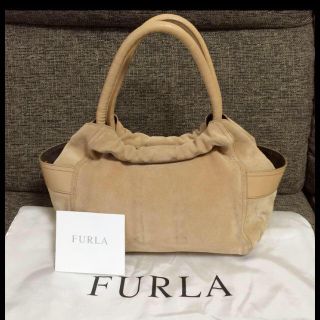 フルラ(Furla)のFURLA 上質スエードバッグ(ハンドバッグ)