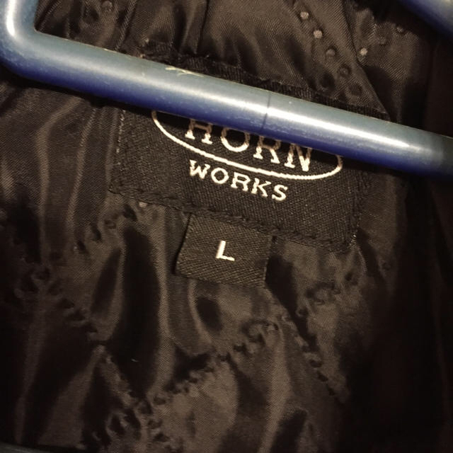 666(シックスシックスシックス)の革ジャン ダブルライダース HORNWORKS メンズのジャケット/アウター(ライダースジャケット)の商品写真