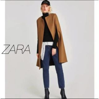 ザラ(ZARA)の完売商品　お値下げ不可　ケープコート(ロングコート)